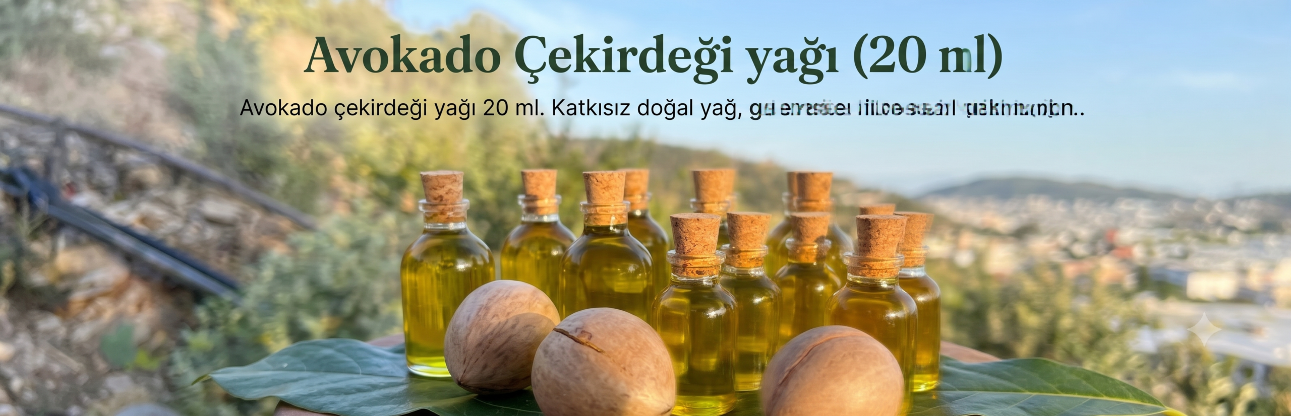 Avokado Çekirdeği yağı (20 ml)