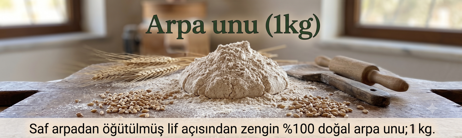 Arpa unu (1kg) - Görsel 2